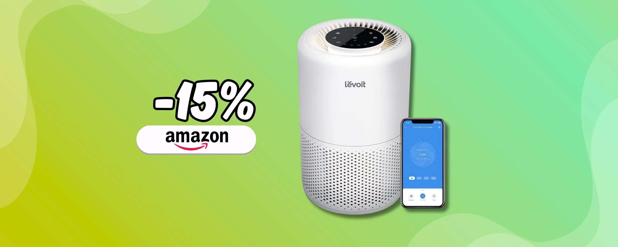 Aria sana con il purificatore Levoit: in casa fai la differenza con 85€ Aria sana con il purificatore Levoit: in casa fai la differenza con 85€