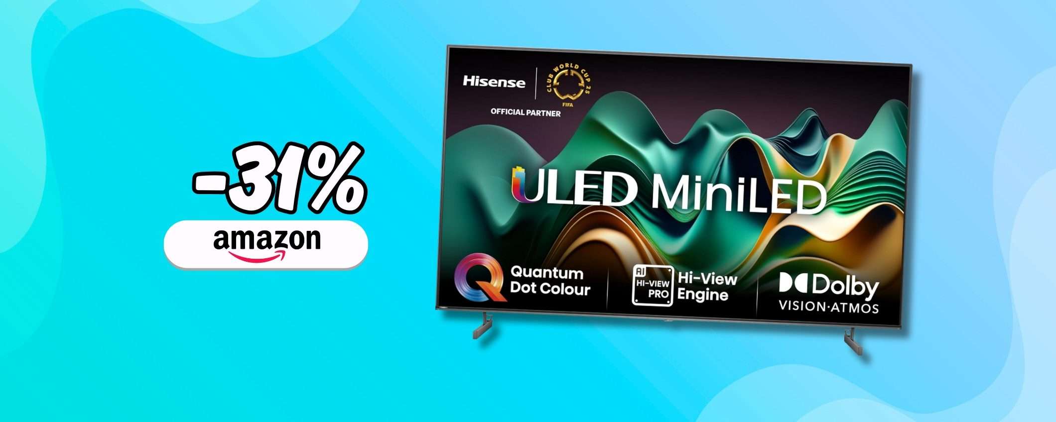 Hisense Mini-LED da 55 Hisense Mini-LED da 55