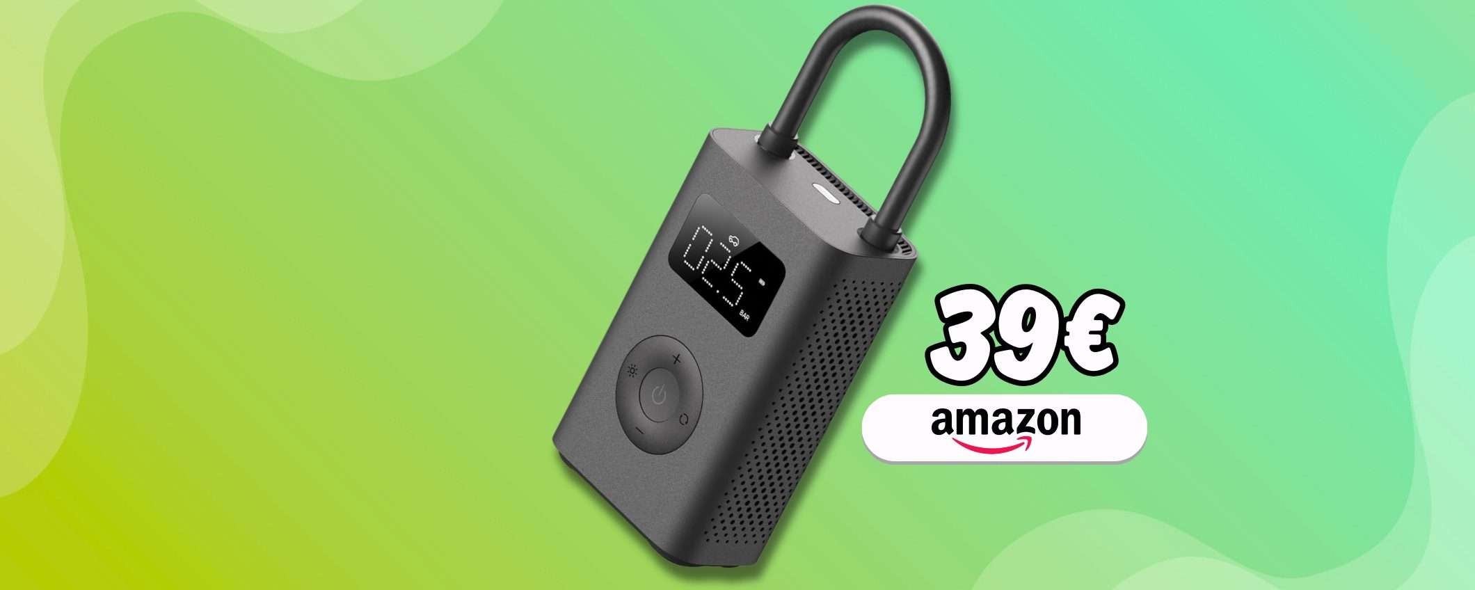 Il compressore portatile Xiaomi torna in sconto, 39€ e soffia via la paura Il compressore portatile Xiaomi torna in sconto, 39€ e soffia via la paura