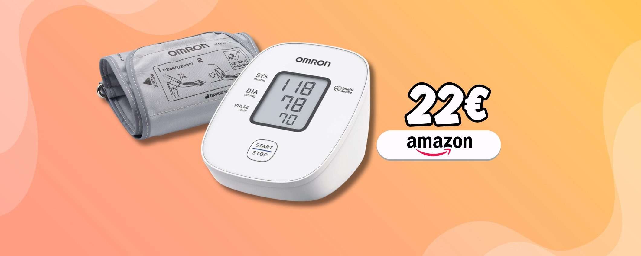 OMRON X2 Basic: misura la pressione a casa, QUANDO VUOI, con 22€ OMRON X2 Basic: misura la pressione a casa, QUANDO VUOI, con 22€