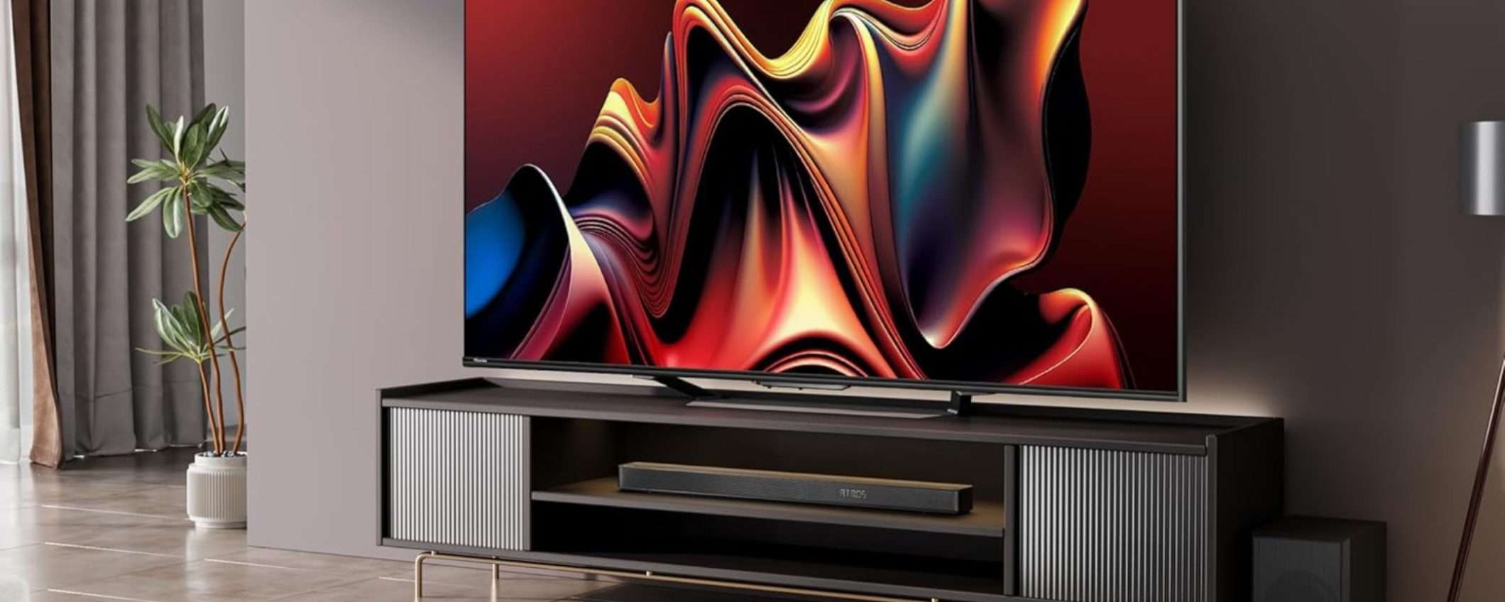 Design e QUALITÀ VISIVA al TOP con la smart TV Hisense da 55 Design e QUALITÀ VISIVA al TOP con la smart TV Hisense da 55