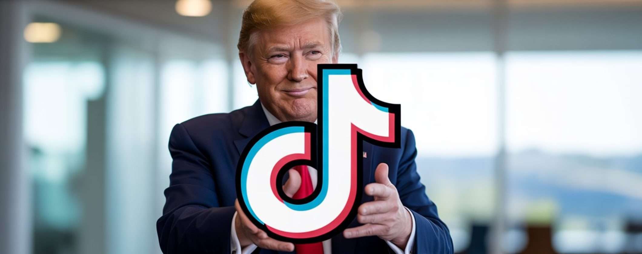 Donald Trump promette una via d'uscita per TikTok