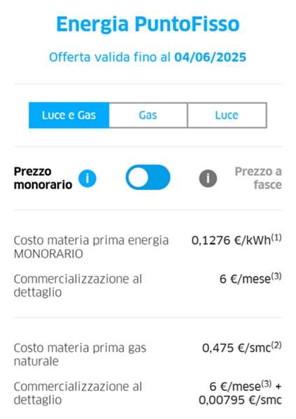 energia puntofisso engie 4 giugno 2025