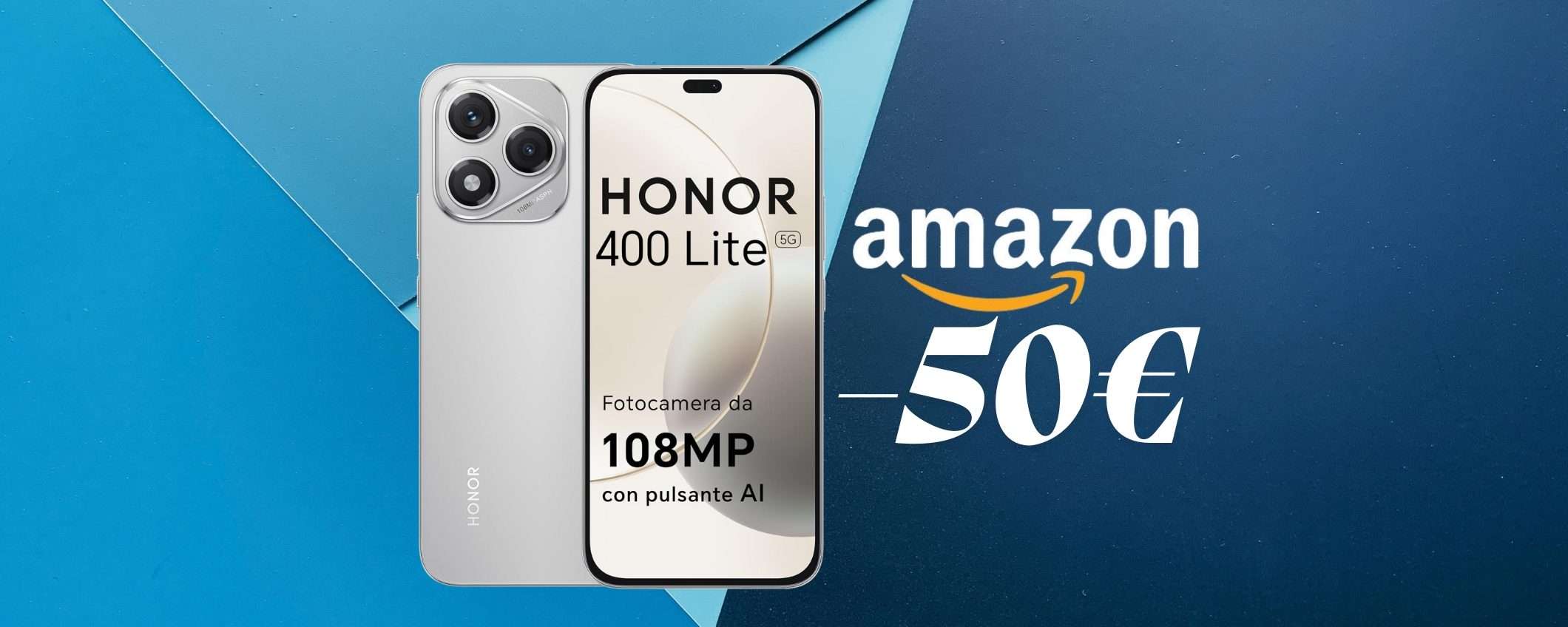 Fotocamera da 108MP con pulsante dedicato per gli scatti: HONOR 400 Lite è super Fotocamera da 108MP con pulsante dedicato per gli scatti: HONOR 400 Lite è super