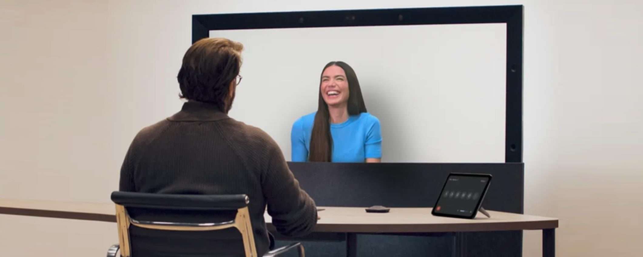 Google Beam stupisce: videochiamate in 3D con un realismo ESTREMO Google Beam stupisce: videochiamate in 3D con un realismo ESTREMO
