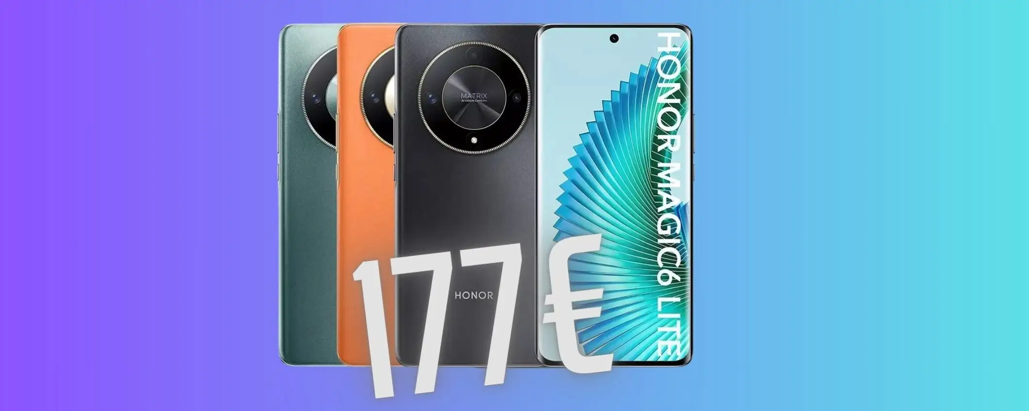 HONOR Magic6 Lite 5G a SOLI 177€ con il CODICE SEGRETO su eBay HONOR Magic6 Lite 5G a SOLI 177€ con il CODICE SEGRETO su eBay