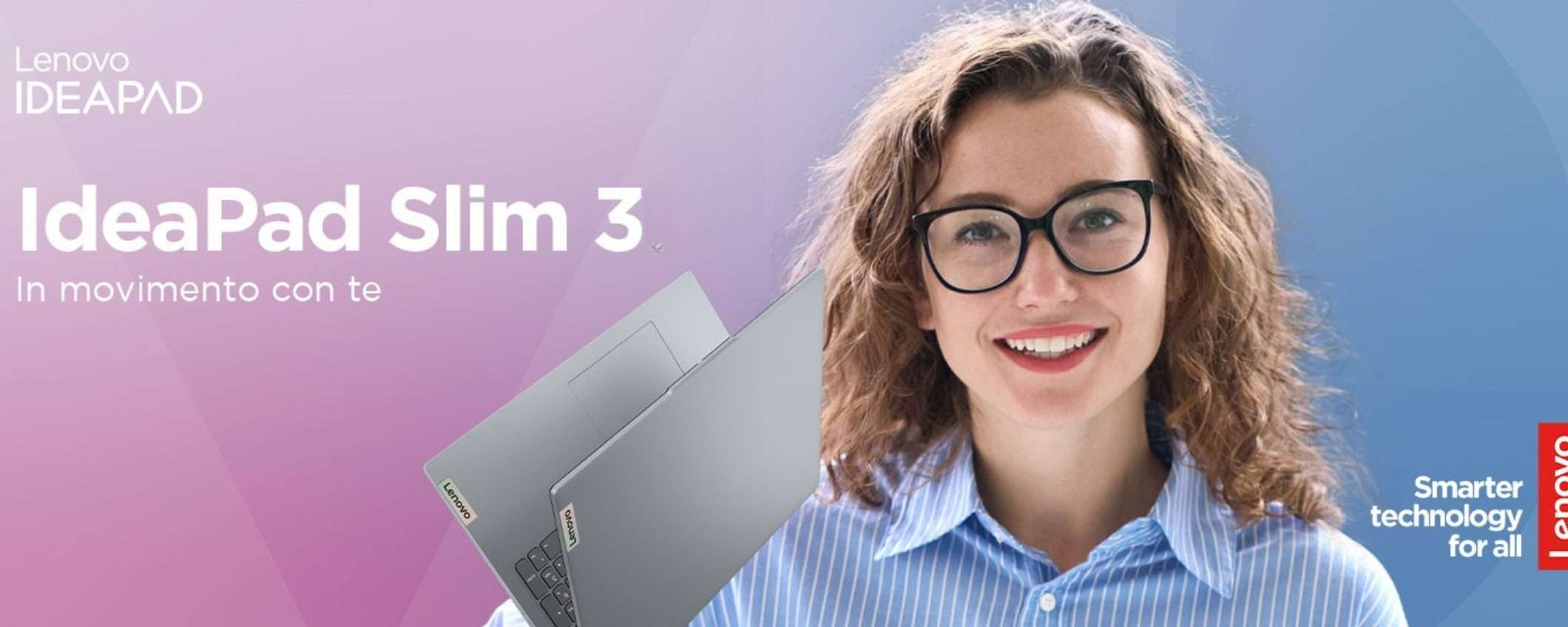 Lenovo IdeaPad Slim 3 in MEGA SCONTO di 200€ per la Tech Week Amazon