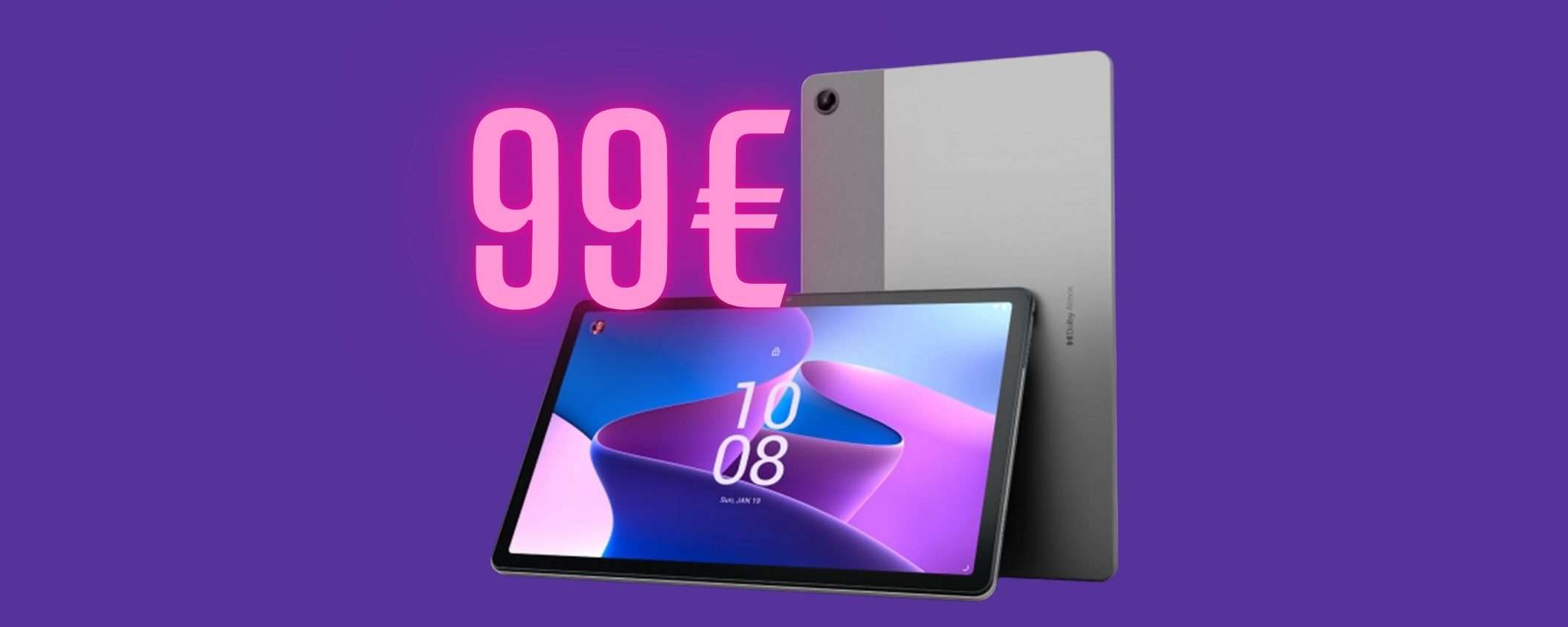 Lenovo Tab M10 da 10 pollici a 99€: ECONOMICO ma non delude Lenovo Tab M10 da 10 pollici a 99€: ECONOMICO ma non delude