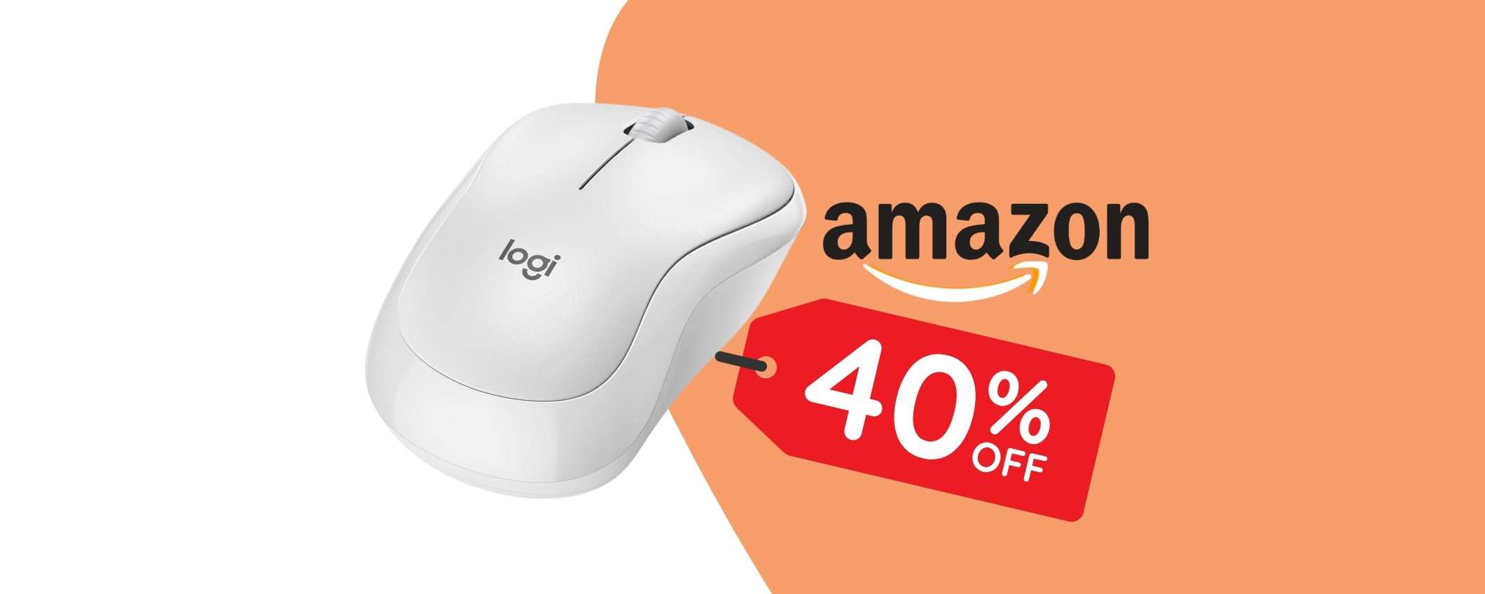 Logitech M240: mouse wireless super compatto a soli 17€ Logitech M240: mouse wireless super compatto a soli 17€