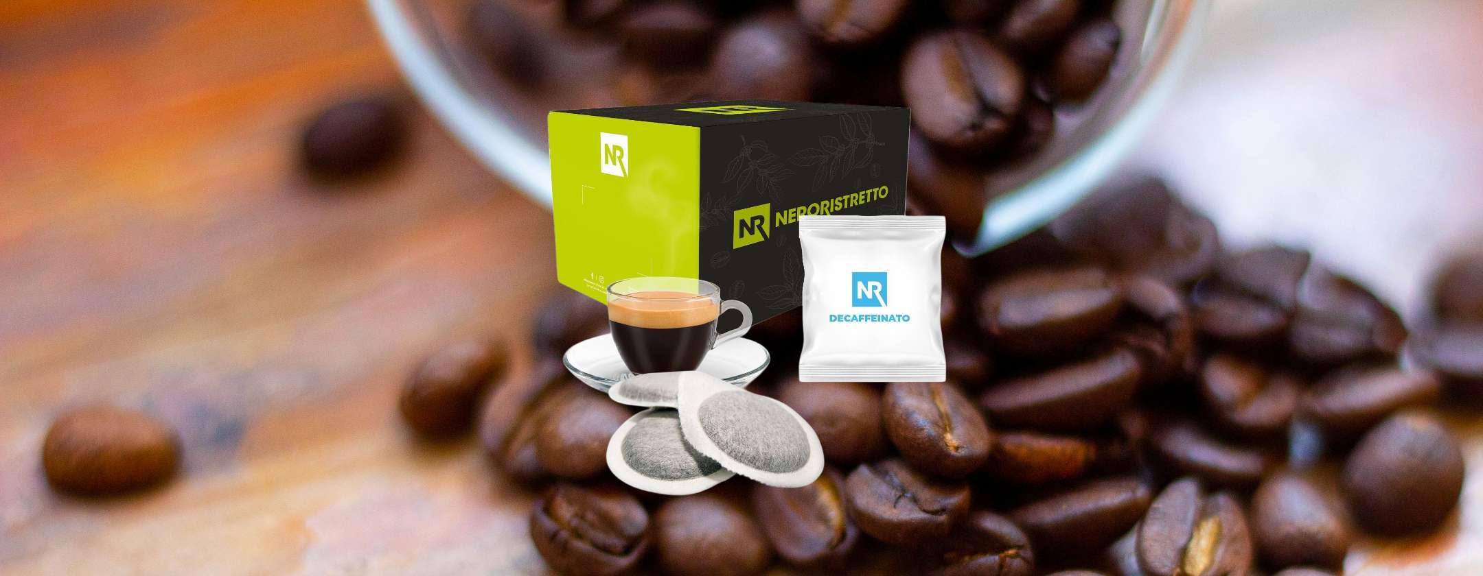 Meno di 15 centesimi per le Cialde Decaffeinato NeroRistretto