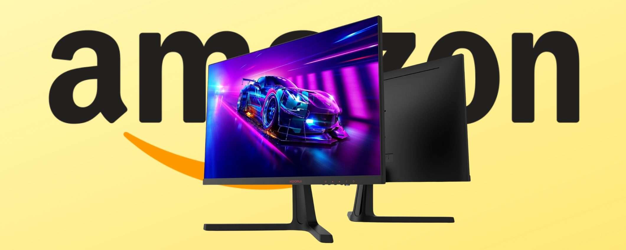 Monitor gaming KOORUI da 24 pollici FHD a 165Hz e 1ms tuo a 99€ Monitor gaming KOORUI da 24 pollici FHD a 165Hz e 1ms tuo a 99€