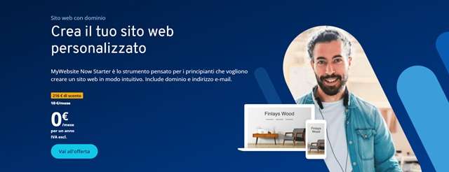 mywebsite now starter ionos gratis