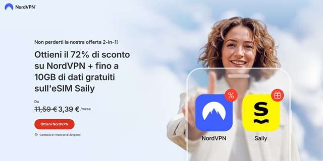nordvpn offerta maggio 2025