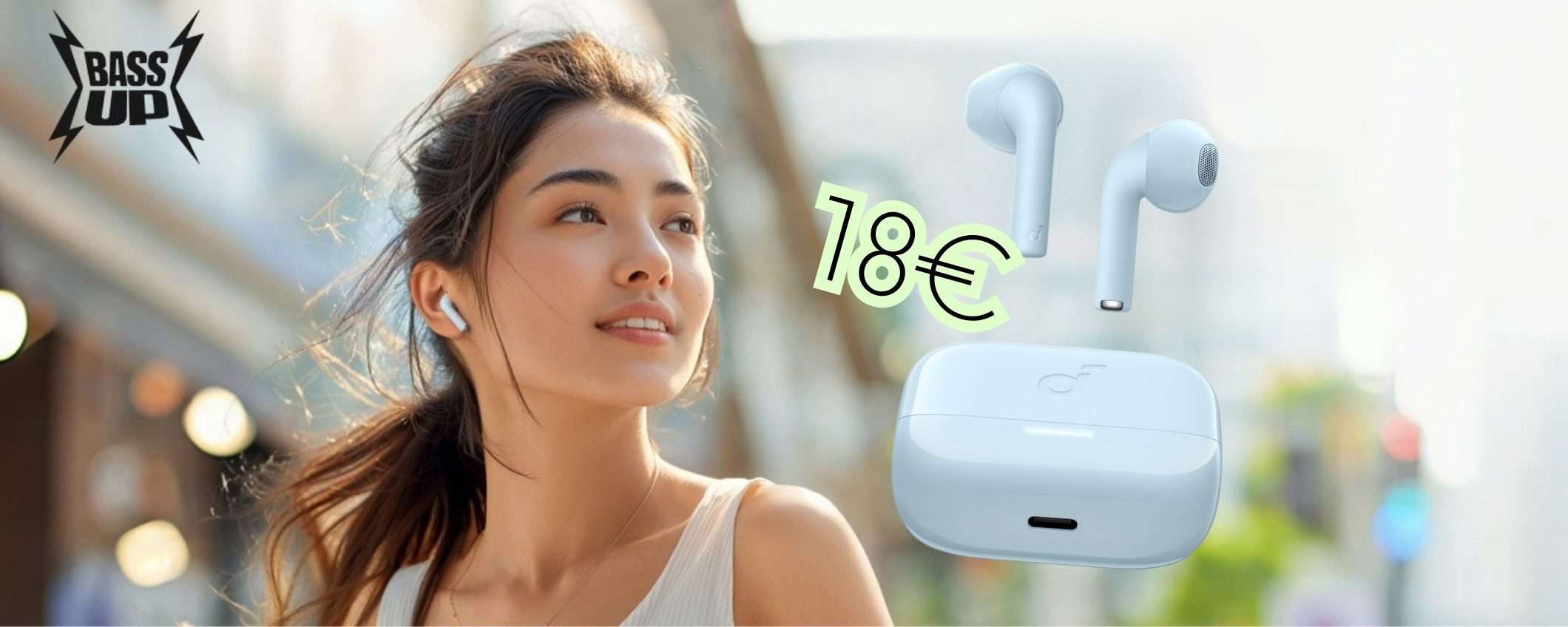 Offerta al limite della follia per gli auricolari wireless Soundcore K20i (18€) Offerta al limite della follia per gli auricolari wireless Soundcore K20i (18€)