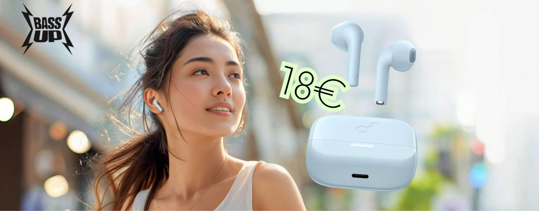 Offerta al limite della follia per gli auricolari wireless Soundcore K20i (18€)