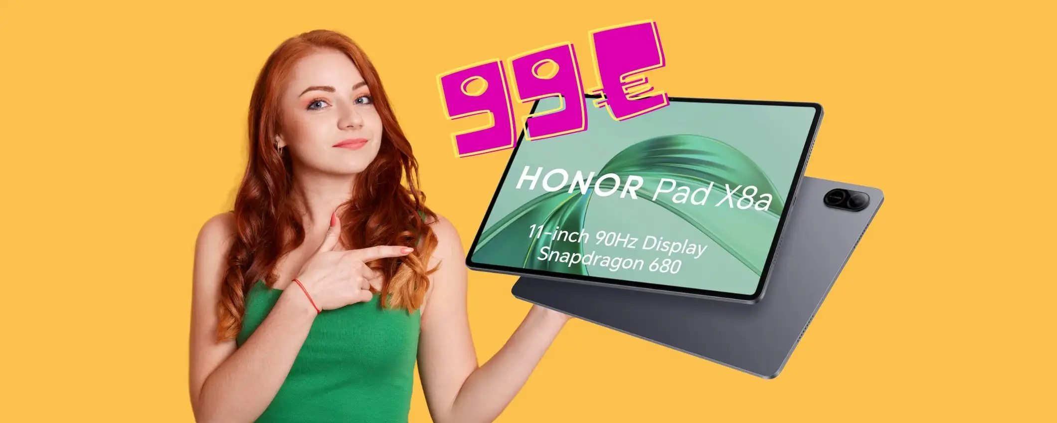OFFERTA fuori di testa su Amazon: HONOR Pad X8A da 11 OFFERTA fuori di testa su Amazon: HONOR Pad X8A da 11