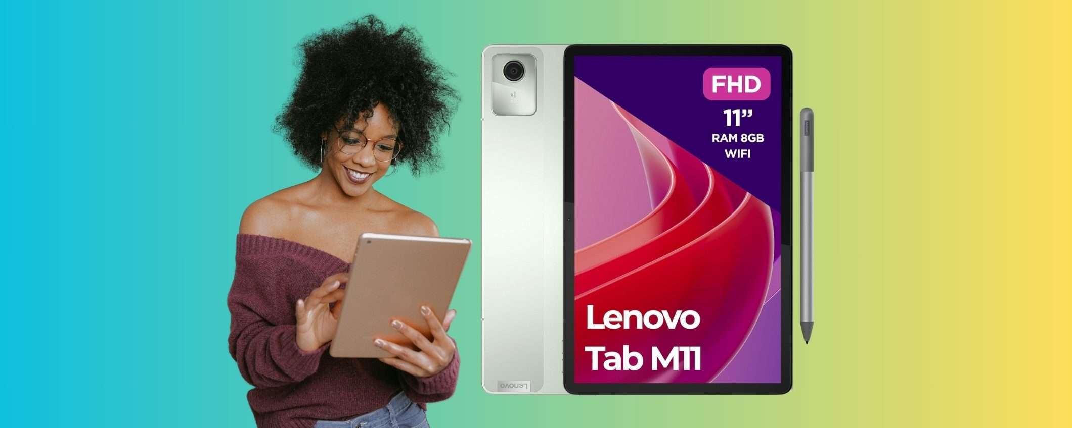 Offerta Imperdibile! Lenovo Tab M11 a Solo 179€: prestazioni top e design elegante