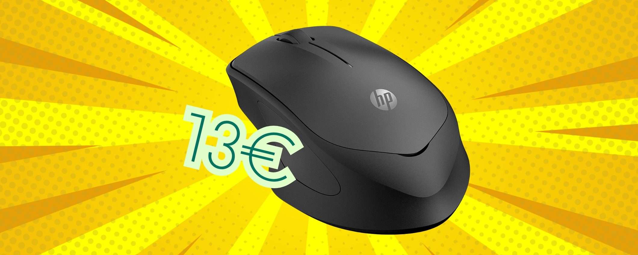 OFFERTA a TEMPO su Amazon per il mouse wireless HP 280M: solo 13€! OFFERTA a TEMPO su Amazon per il mouse wireless HP 280M: solo 13€!