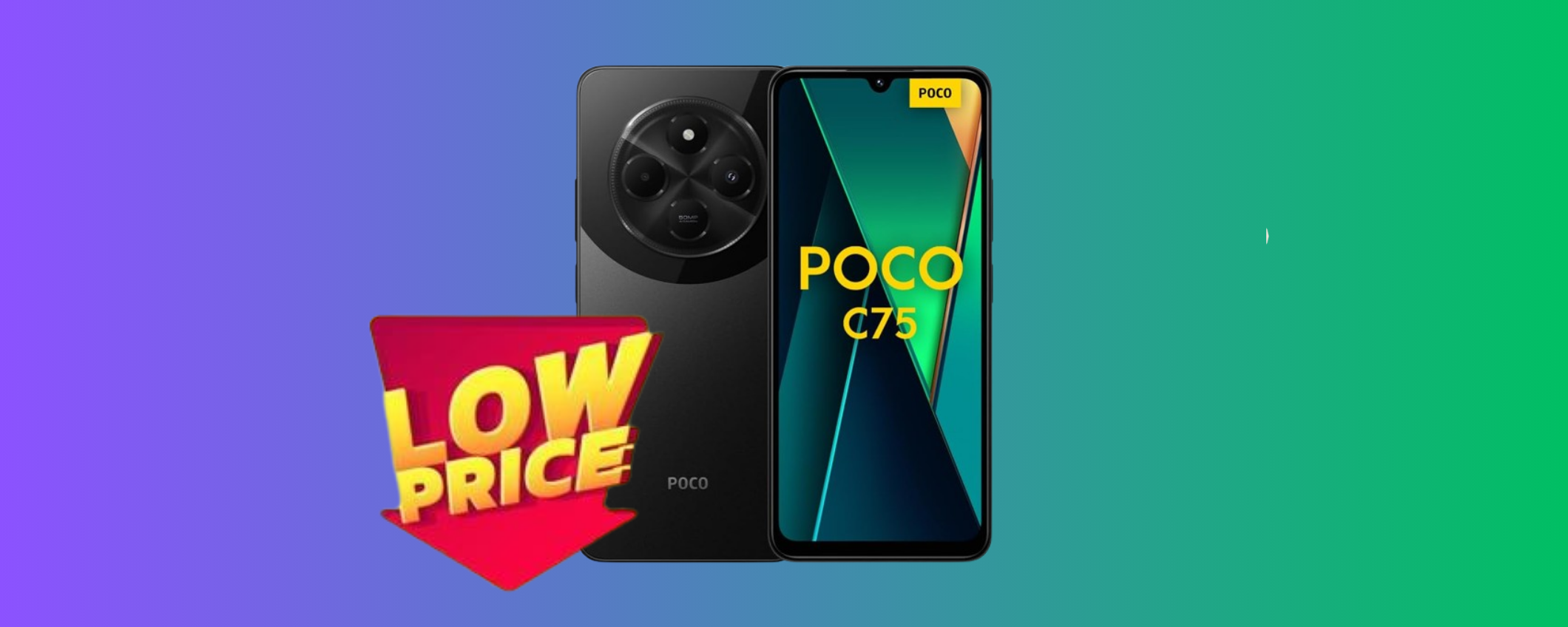 Poco C75 in svendita totale: oggi lo porti a casa a meno di 100€! Poco C75 in svendita totale: oggi lo porti a casa a meno di 100€!