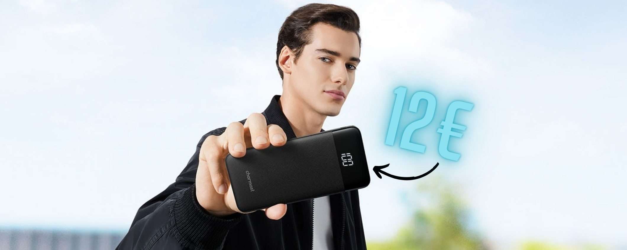 Power Bank da 10400 mAh: sottile, leggero e potente è tuo a soli 12€ Power Bank da 10400 mAh: sottile, leggero e potente è tuo a soli 12€