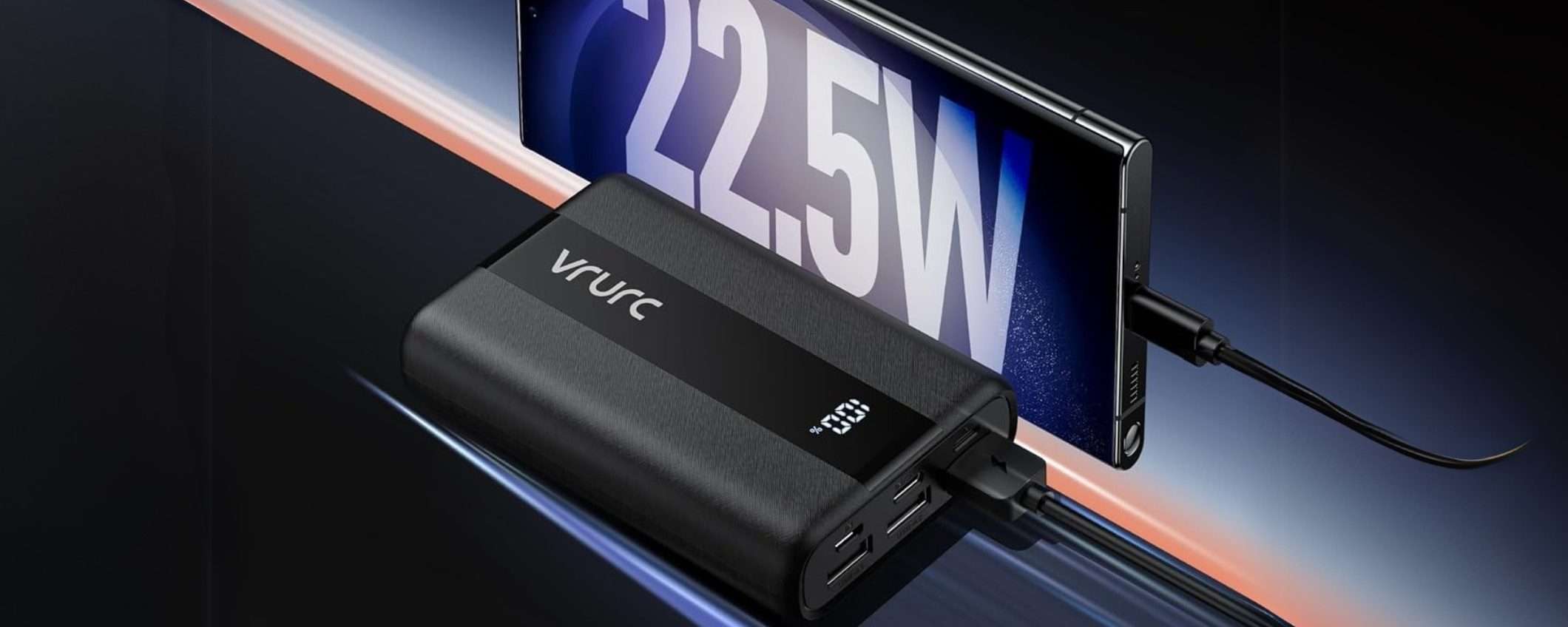 Power Bank da 20000mAh: ricarica 3 dispositivi nello stesso tempo (20€) Power Bank da 20000mAh: ricarica 3 dispositivi nello stesso tempo (20€)