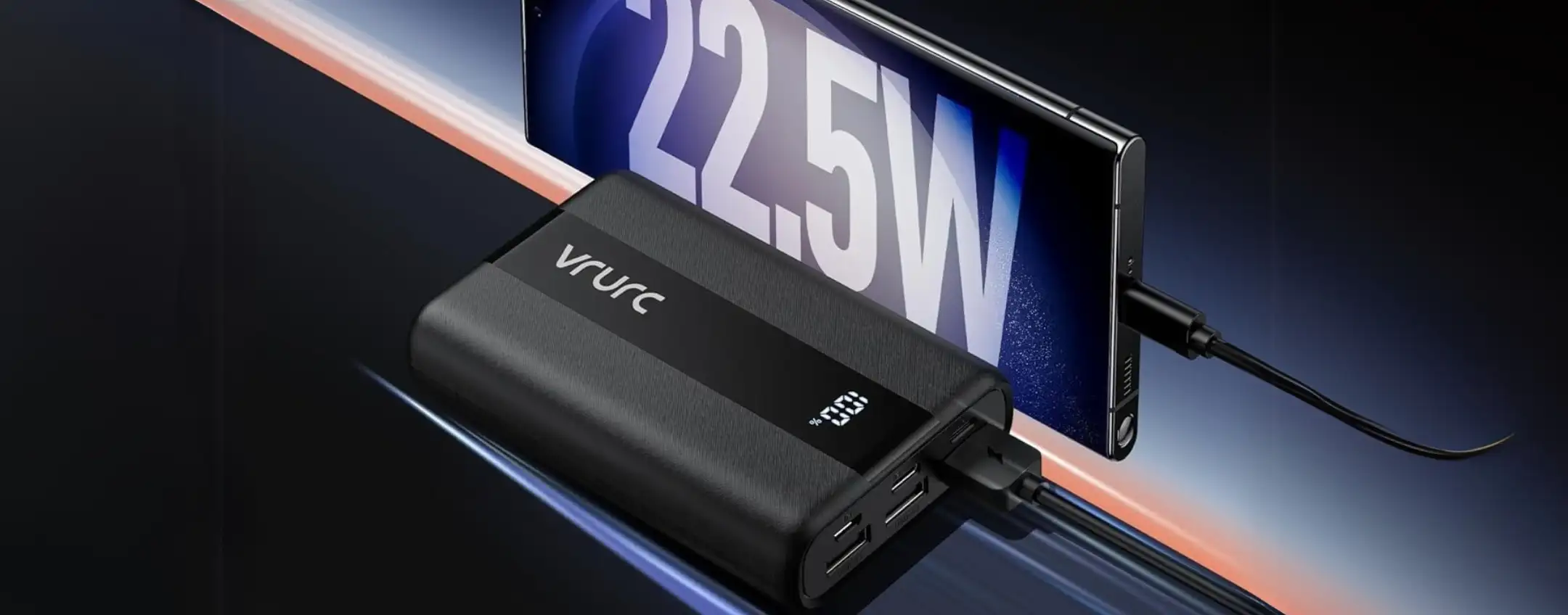 Power Bank da 20000mAh: ricarica 3 dispositivi nello stesso tempo (20€)