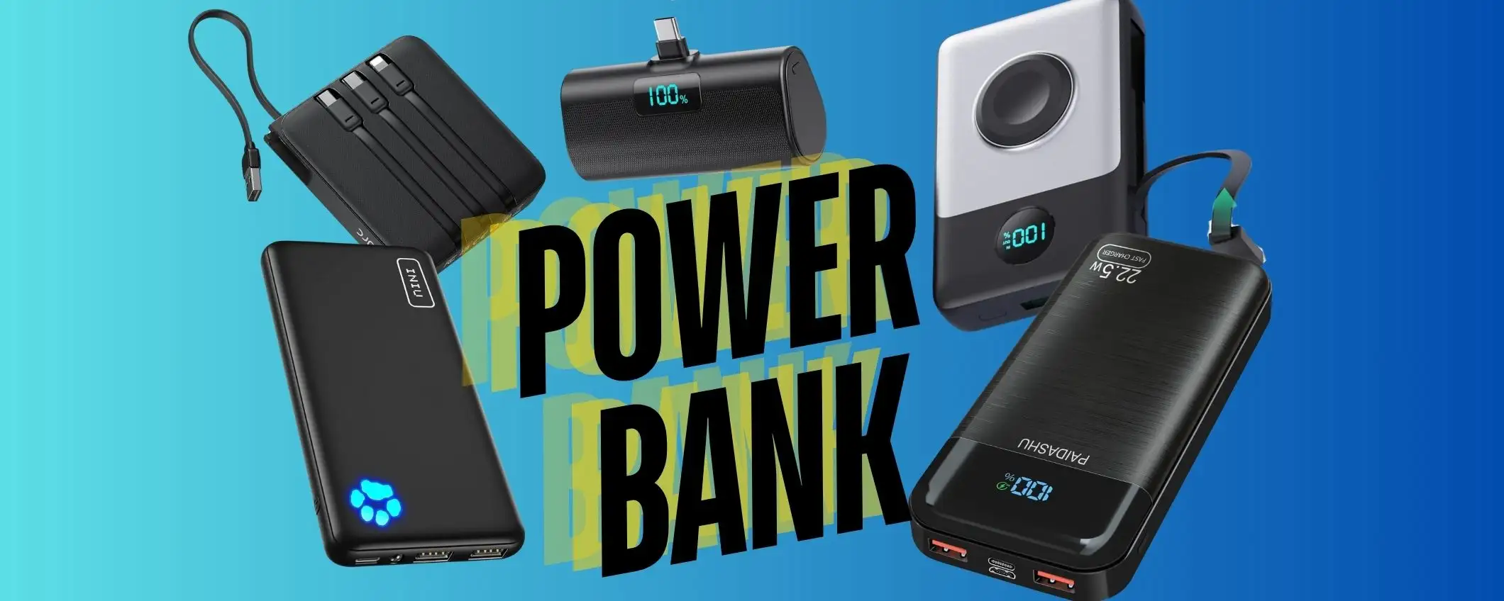 Power Bank ECONOMICI e VERSATILI: i migliori 5 di oggi su Amazon