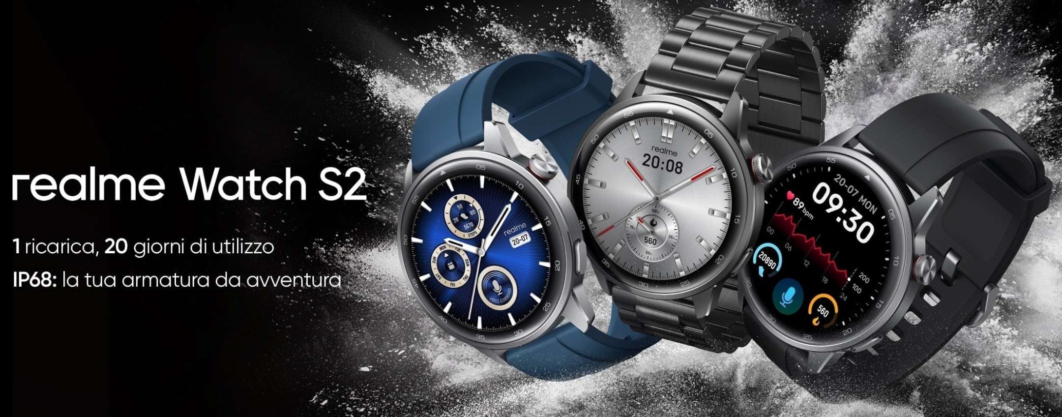 realme Watch S2 in offerta a tempo al MINIMO STORICO su Amazon