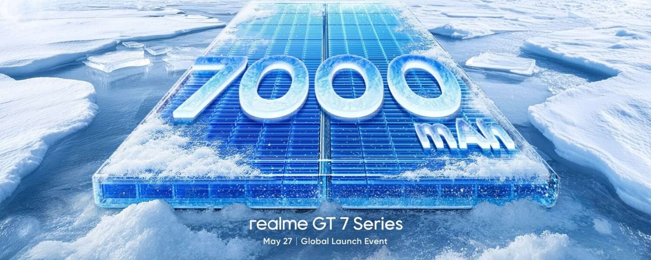 Realme GT 7 in arrivo con mega batteria da 7000mAh e ricarica a 120W Realme GT 7 in arrivo con mega batteria da 7000mAh e ricarica a 120W