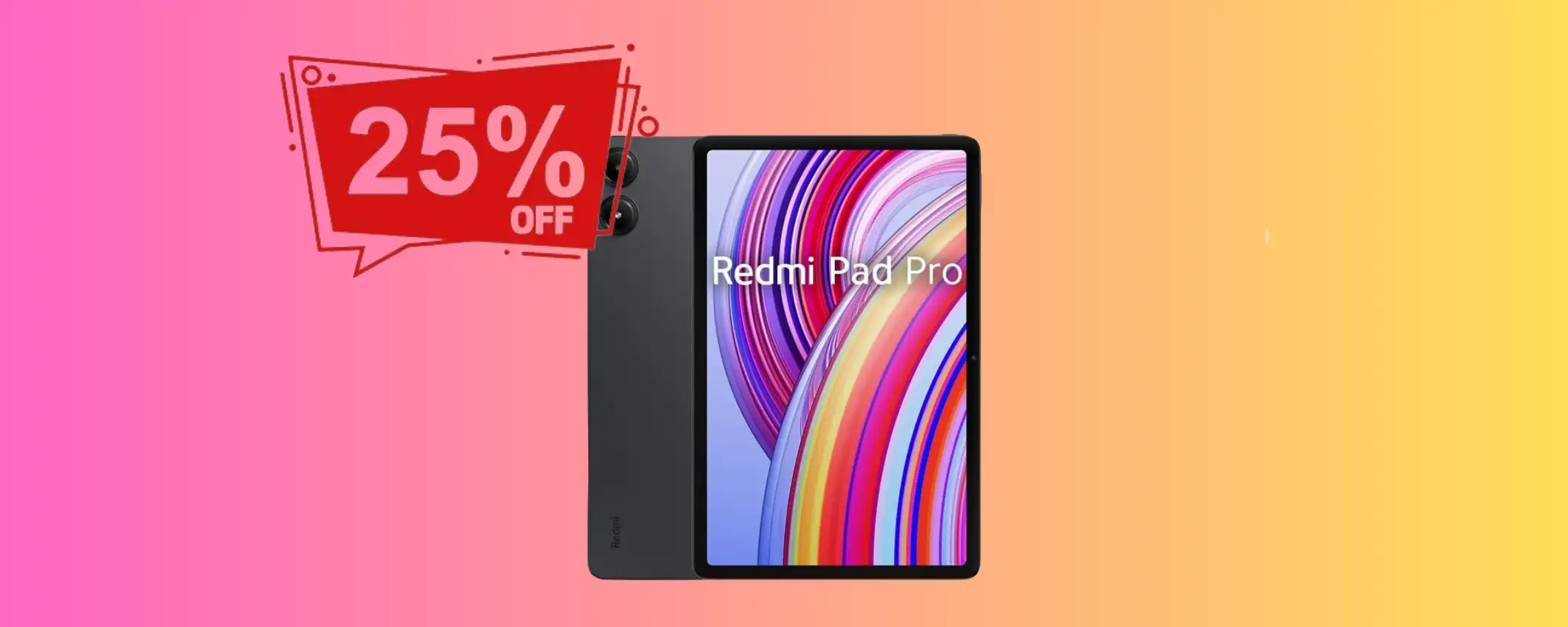 Xiaomi Redmi Pad Pro: risparmia più di 100€ sul tablet di ultima generazione Xiaomi Redmi Pad Pro: risparmia più di 100€ sul tablet di ultima generazione