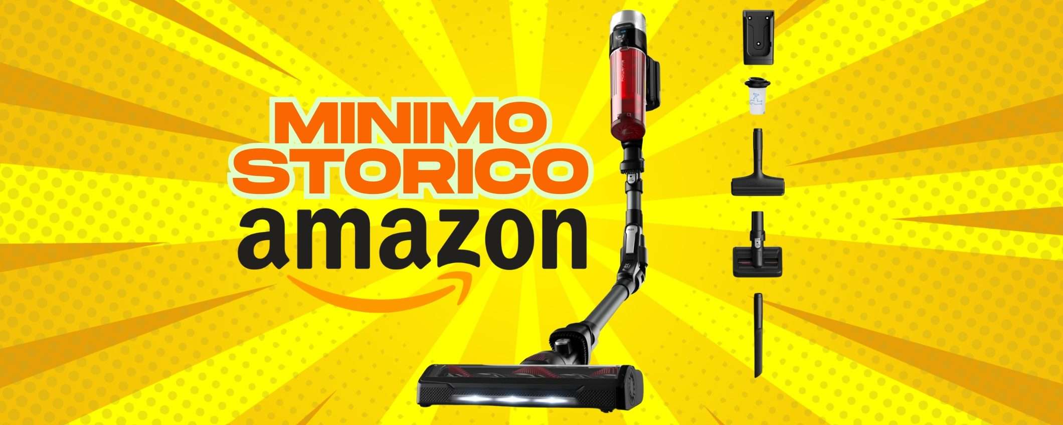 Rowenta X-Force 9.60 al PREZZO più BASSO di SEMPRE (offerta limitata)