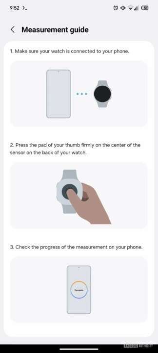 samsung galaxy watch 8 sensore indice antiossidante one ui 8 watch