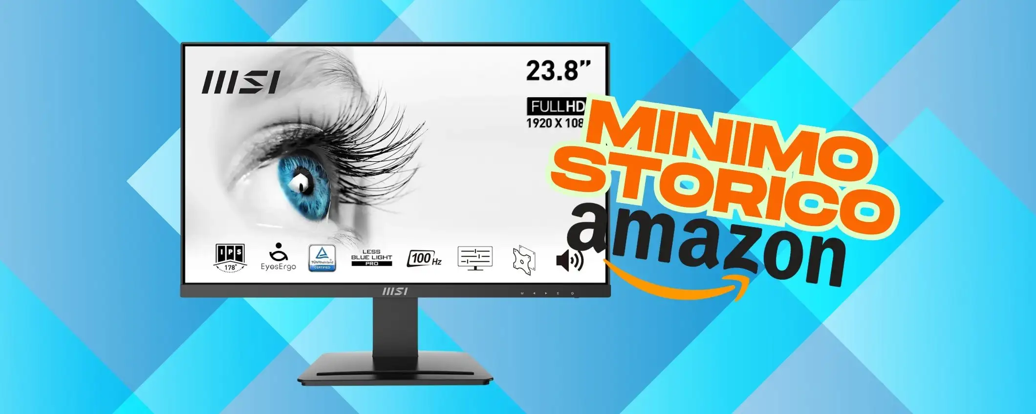 Sconto spaventoso sul monitor MSI PRO da 24 Sconto spaventoso sul monitor MSI PRO da 24