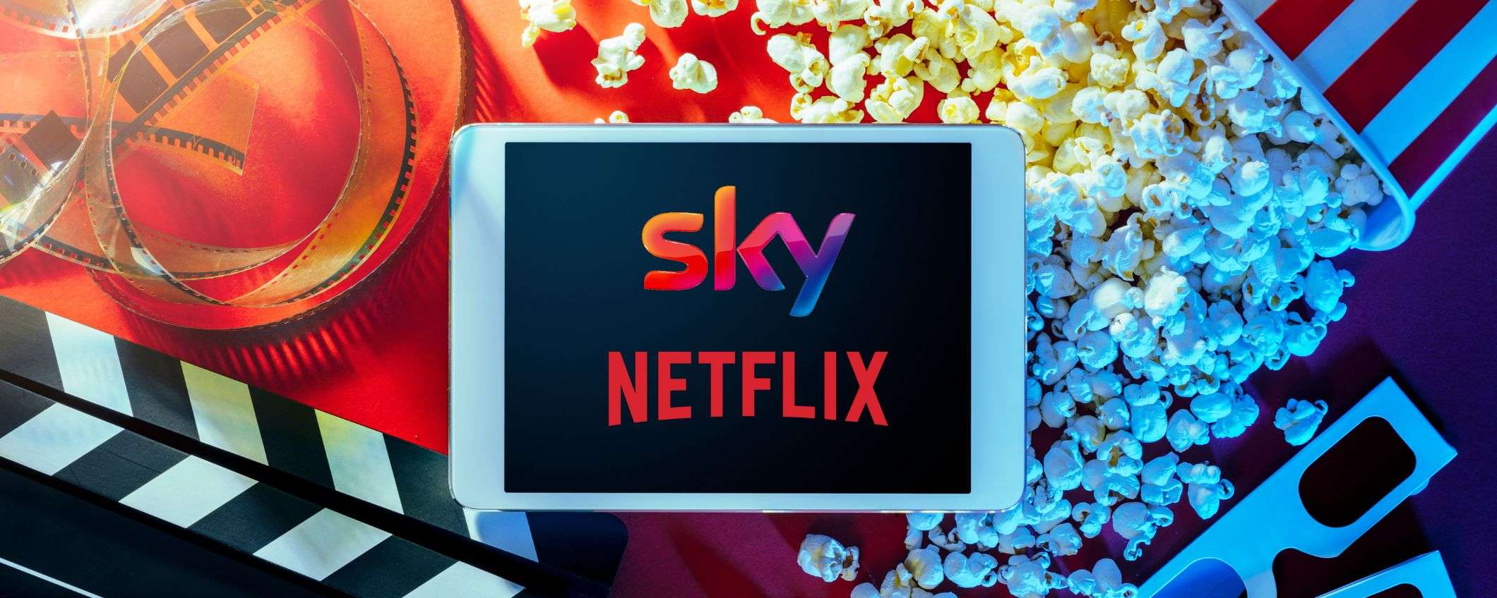 Il pacchetto streaming che volevi: solo 17,90€ per Sky e Netflix insieme Il pacchetto streaming che volevi: solo 17,90€ per Sky e Netflix insieme