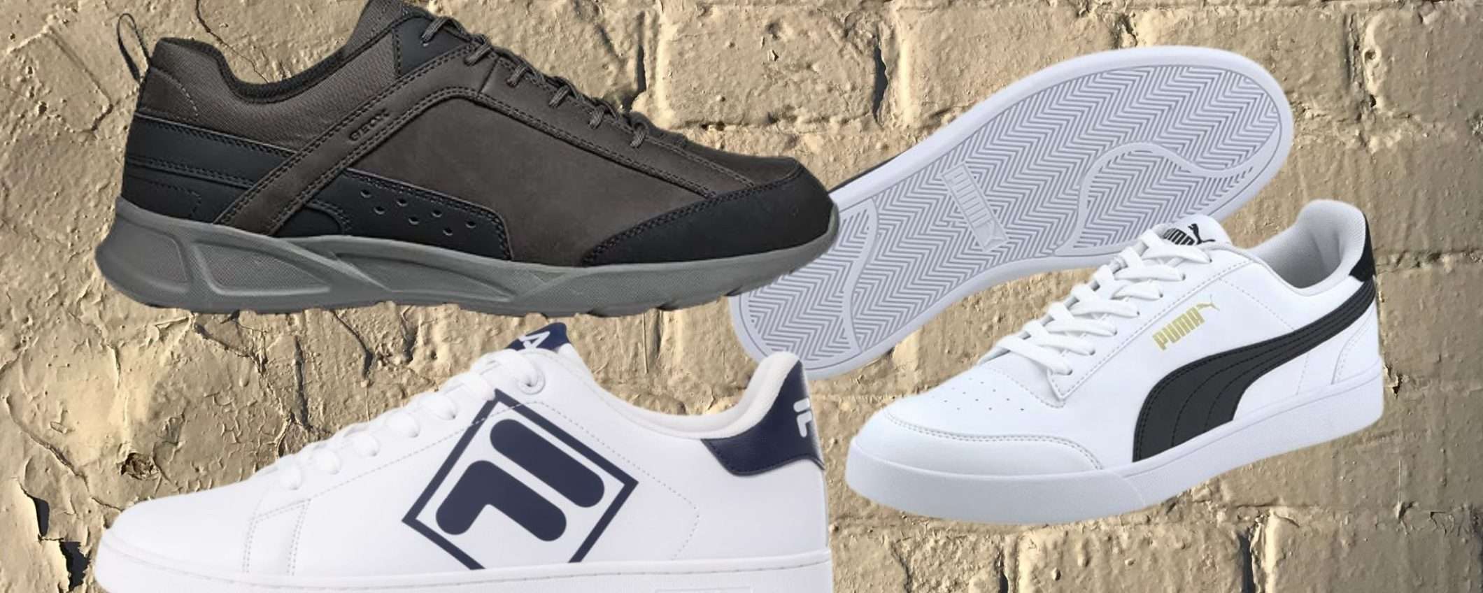 Amazon SBRICIOLA Globo: sneaker Puma, Adidas, Fila e Geox a partire da 30,99€