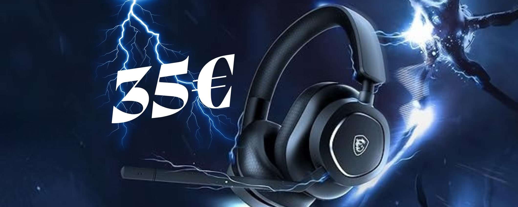 Solo 35€ per le straordinarie cuffie da gaming MSI MAESTRO 300 Solo 35€ per le straordinarie cuffie da gaming MSI MAESTRO 300