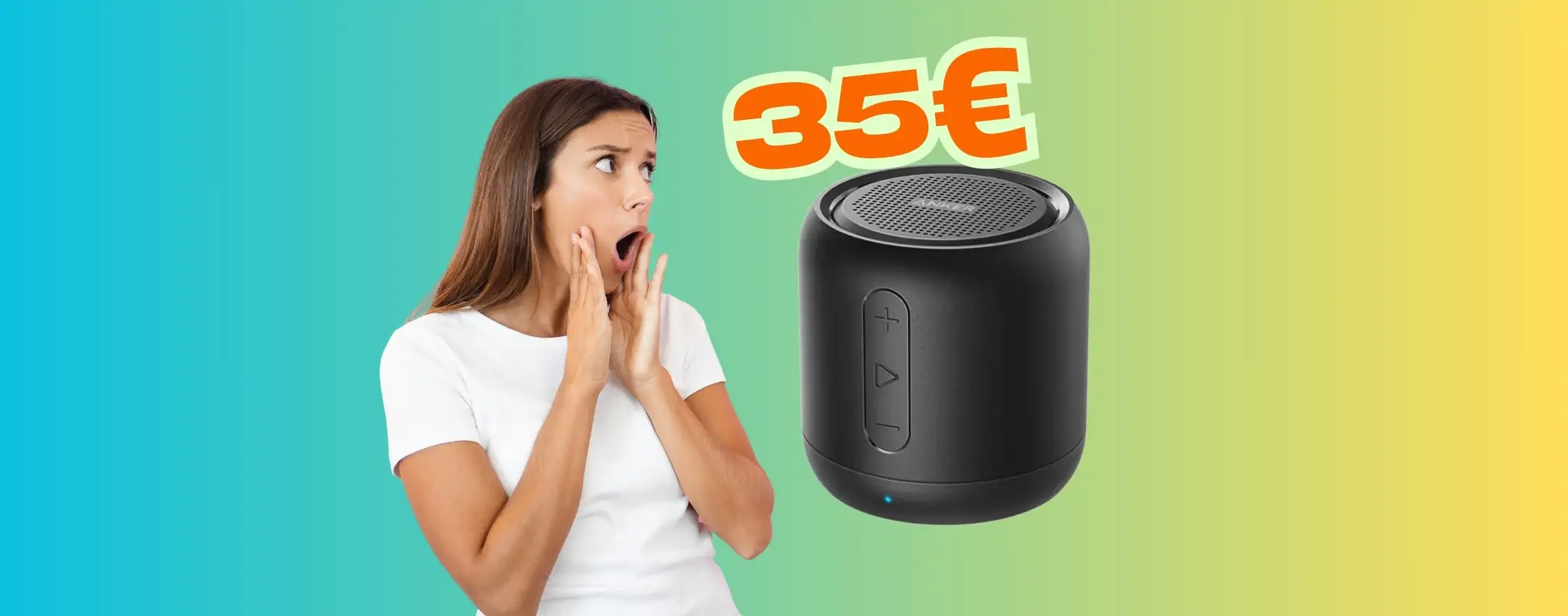Speaker tascabile by Anker a prezzo sgretolato, solo 35€ su eBay
