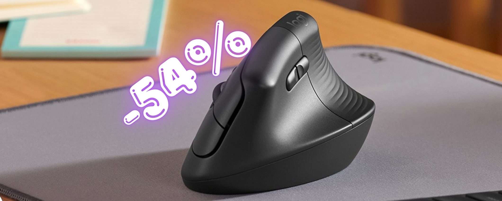 Stop al dolore del polso! Il mouse verticale Logitech MX è tuo a metà prezzo