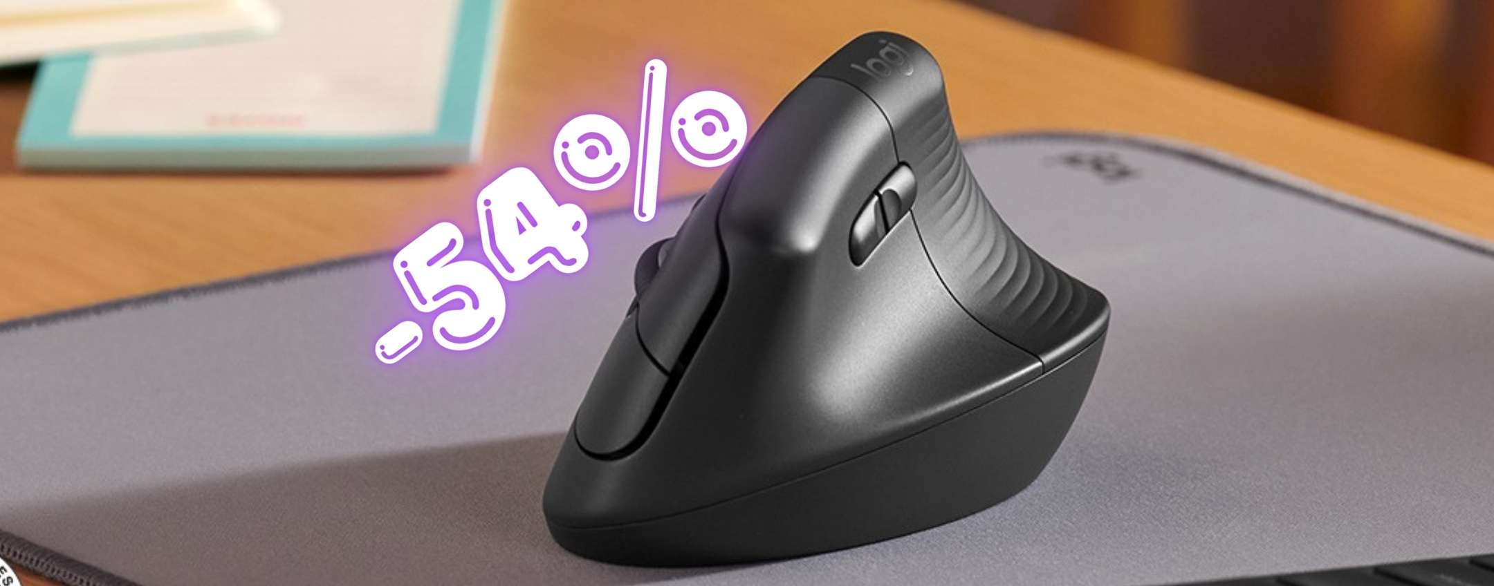 Stop al dolore del polso! Il mouse verticale Logitech MX è tuo a metà prezzo