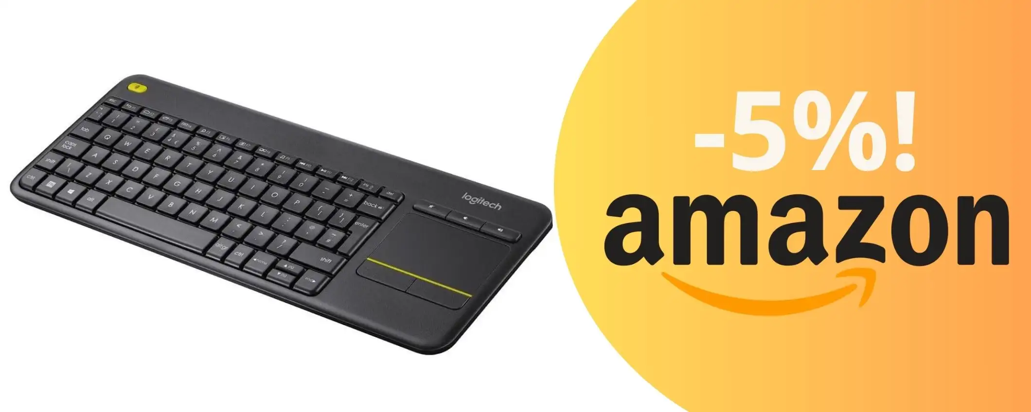Non lasciarti sfuggire questa tastiera wireless: comodità e funzionalità in offerta! Non lasciarti sfuggire questa tastiera wireless: comodità e funzionalità in offerta!
