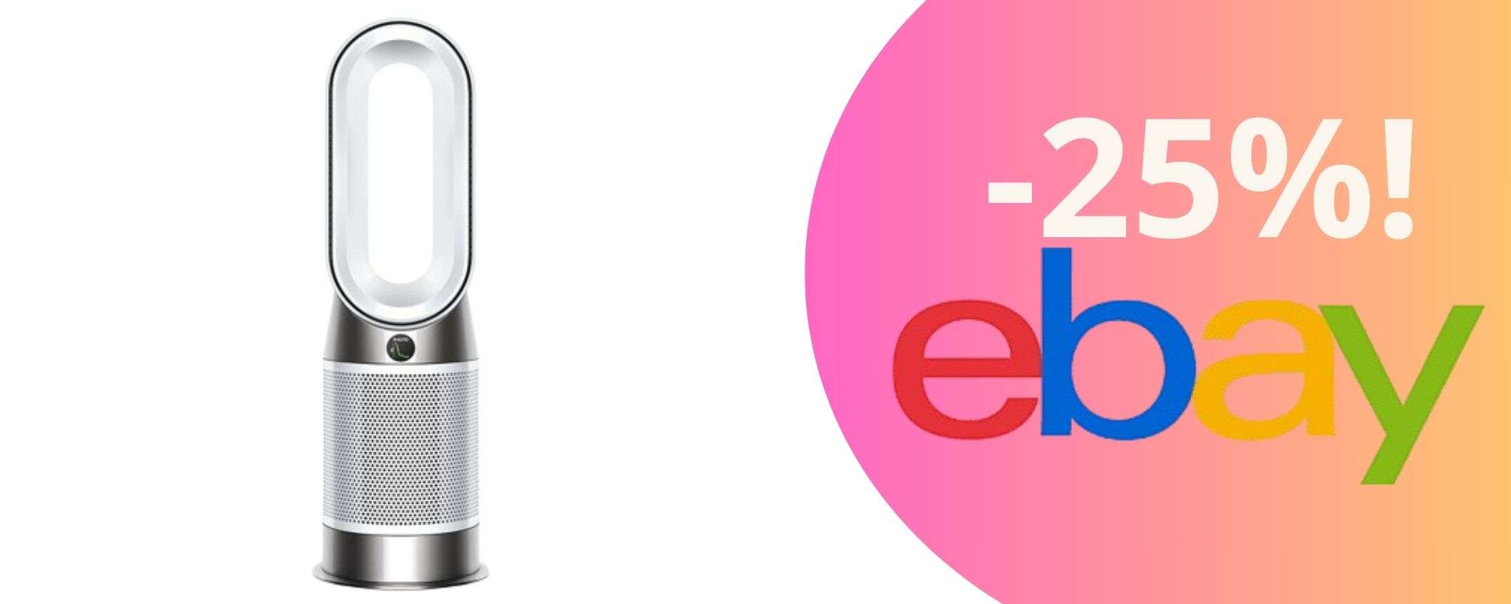 Il Dyson HP10 purificatore e termoventilatore in offerta lampo: lo sconto da non perdere Il Dyson HP10 purificatore e termoventilatore in offerta lampo: lo sconto da non perdere