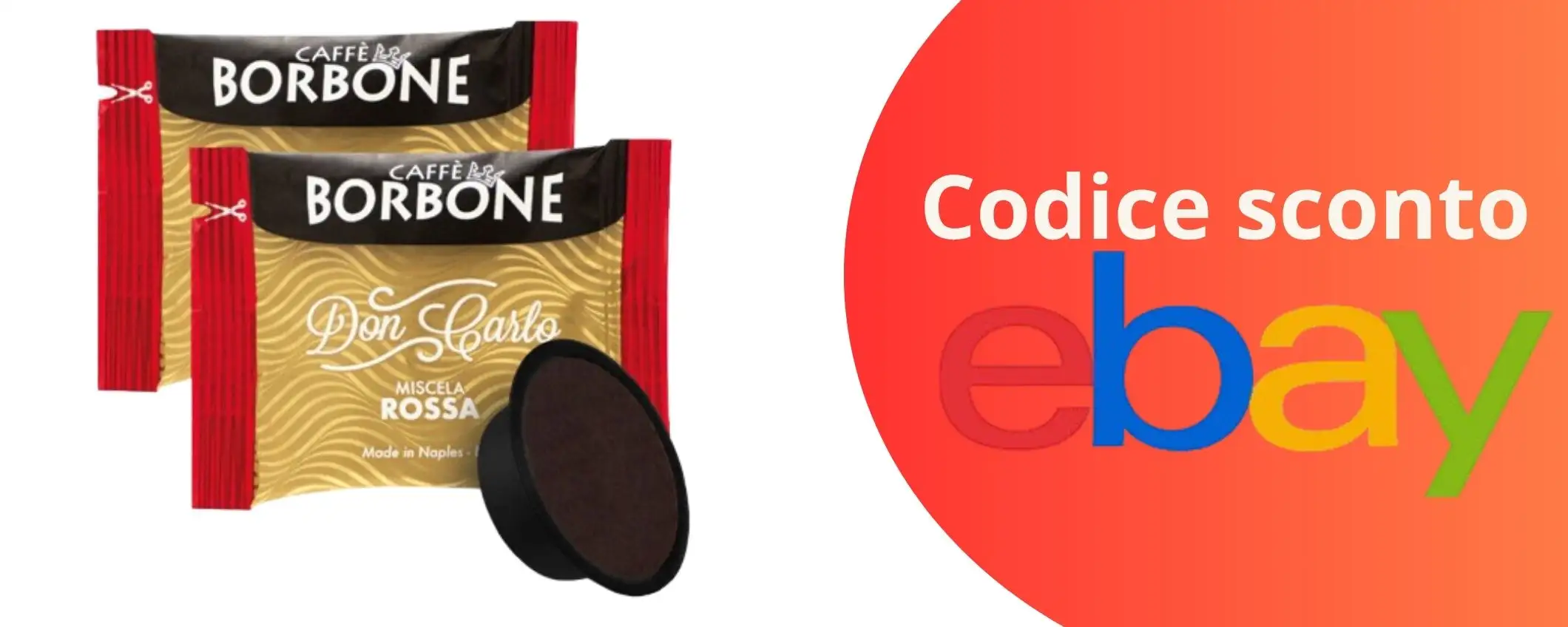 Non perdere l’occasione: 200 capsule di Borbone Rossa, gusto intenso a prezzo stracciato! Non perdere l’occasione: 200 capsule di Borbone Rossa, gusto intenso a prezzo stracciato!