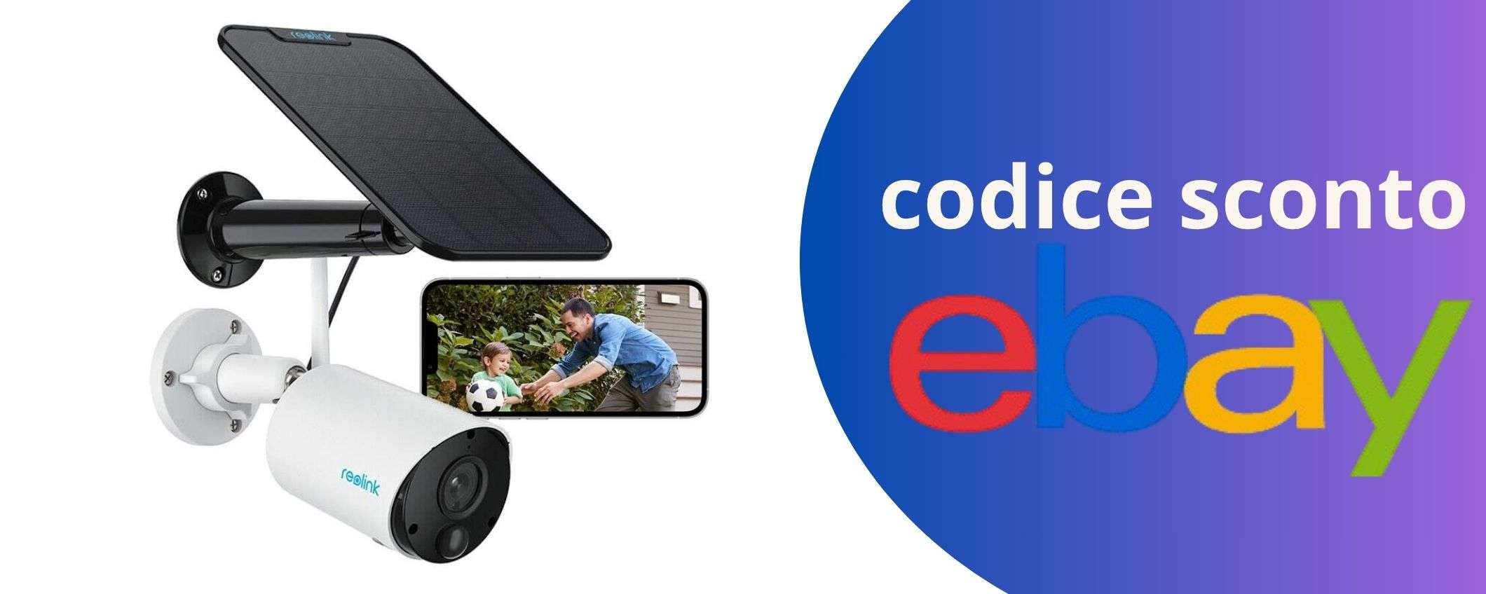 Sicurezza senza cavi? La videocamera solare è l’offerta bomba del momento! Sicurezza senza cavi? La videocamera solare è l’offerta bomba del momento!