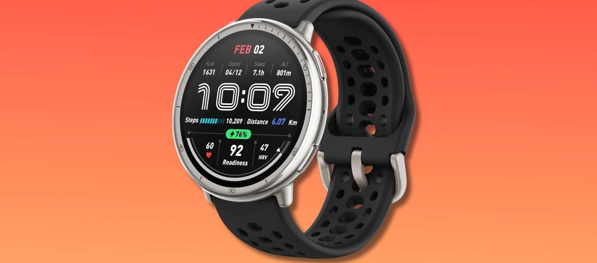 Amazfit Active 2: smartwatch con AI, GPS e mappe offline in offerta sotto i 90€ Amazfit Active 2: smartwatch con AI, GPS e mappe offline in offerta sotto i 90€