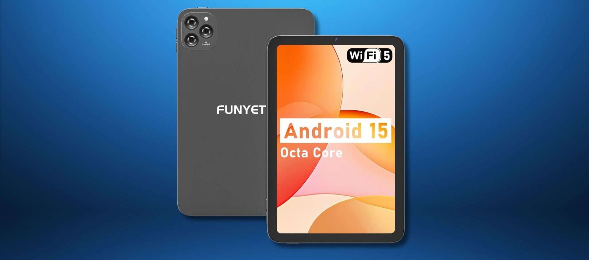 Tablet Android 15 a 59,99€: 10 pollici, 8GB RAM e 128GB con doppio sconto del 50% Tablet Android 15 a 59,99€: 10 pollici, 8GB RAM e 128GB con doppio sconto del 50%