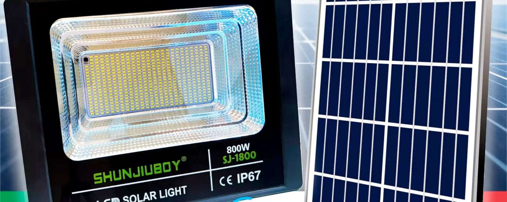 Faro solare da 800W a prezzo RIDICOLO: illumini spazi GIGANTI gratis (40€) Faro solare da 800W a prezzo RIDICOLO: illumini spazi GIGANTI gratis (40€)