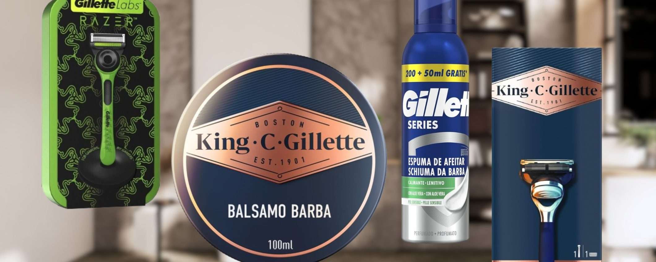 Gillette da 2,50€ su Amazon: rasatura PREMIUM a prezzo SHOCK Gillette da 2,50€ su Amazon: rasatura PREMIUM a prezzo SHOCK