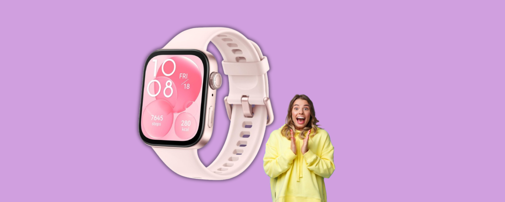 HUAWEI WATCH FIT 3: ora a metà prezzo HUAWEI WATCH FIT 3: ora a metà prezzo