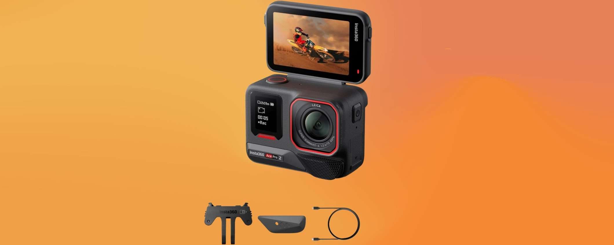 Insta360 Ace Pro 2: l'action cam 8K è in SUPER SCONTO su Amazon Insta360 Ace Pro 2: l'action cam 8K è in SUPER SCONTO su Amazon