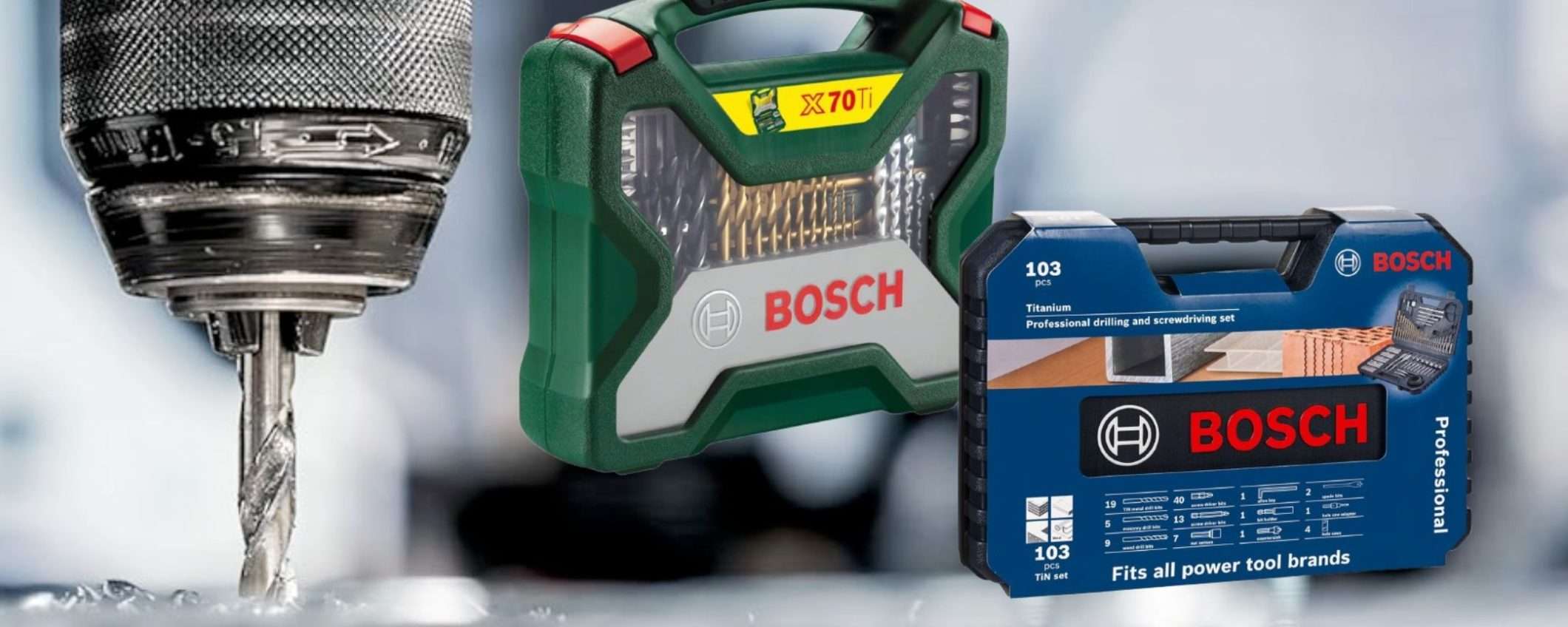 Bosch PREZZI SHOCK su Amazon: tantissimi kit di accessori da 11,99€ a 26€ Bosch PREZZI SHOCK su Amazon: tantissimi kit di accessori da 11,99€ a 26€